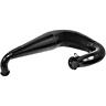01-103 01103 Bikeman Performance Single Pipe Black