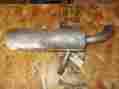 0112-060 Arctic Cat Nos Vintage Snowmobile Exhaust Pipe Muffler 69 Panther Hirth