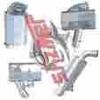 09-252 02-05 Slp Silencer Exhaust Polaris 700 800 Rmk