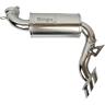 02-320pl-c Bikeman Performance Powder Lite Muffler Ceramic Chrome