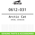 0612-031 Arctic Cat Oem Spring Expansion