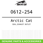 0612-254 Arctic Cat Oem Seal Exhaust Outlet