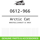 0612-966 Arctic Cat Oem Textron Manifold Mach