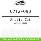 0712-090 Arctic Cat Oem Textron Weldt