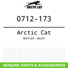 0712-173 Arctic Cat Oem Textron Weldt