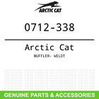 0712-338 Arctic Cat Oem Textron Weldt