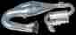 09-883 Starting Line Products Slp Twin Pipes For 2009 Polaris Rmk 800 Cfi 4