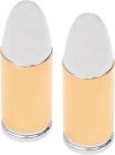 282007 Drag Specialties Gold 38 Special Valve Stem Caps
