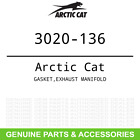 3020-136 Arctic Cat Oem Gasket Exhaust Manifold
