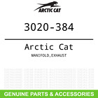 3020-384 Arctic Cat Oem Manifold Exhaust