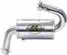 331-118 Sno Stuff Rumble Pack Single Canister Silencer