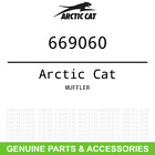 669060 Arctic Cat Oem Textron Muffler