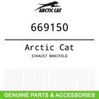 669150 Arctic Cat Oem Textron Exhaust Manifold