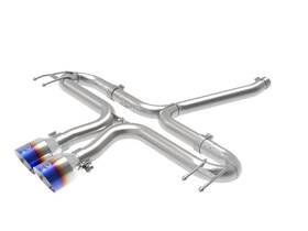 49-36625-l Afe Takeda For 2-1/2in 304 Ss Axle-back Exhaust With Blue Flame Tips 17-20 Honda