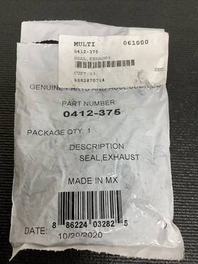0412-375 Arctic Cat Seal Exhaust