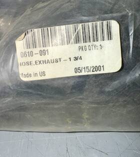 Arctic Cat 0610-091 Oem 1 3/4 Exhaust Hose New