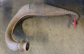 0612-023 Arctic Cat Oem 1988 El Tigre 530cc Pto Side Twin Exhaust Pipe