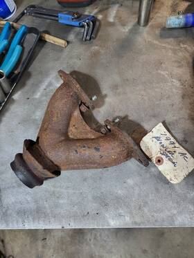 Arctic Cat 0612-185 Vintage Snowmobile Prowler Special Y Pipe Exhaust Manifold