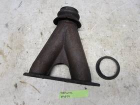0712-140 Arctic Cat 95 Puma Deluxe 340 F/c Snowmobile Exhaust Manifold Y Pipe