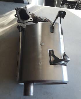 8kc-e4750-01-00 Arctic Cat 8kc-e4750-01-00/2712-008 Yamaha Silencer/arctic 2712-008