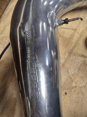 Ac800s-8-p Arctic Cat Speedwerx Fat Daddy Single Pipe M8 Crossfire 800