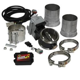 1027348 Bd Diesel Fits 13-24 Dodge Ram 2500/3500 Cummins Electronic Exhaust Brake 4.in