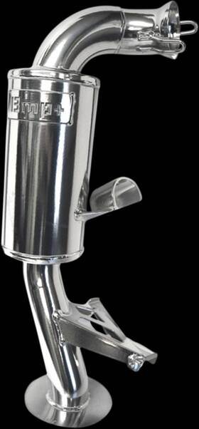 02-325pl-c Bikeman Performance 2-325pl-c Powder Lite Slip-on Muffler