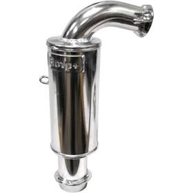 Bikeman Performance 4343-b336527-23 Powder Lite Muffler-ceramic Chrome For 2011 Ski-doo Mx Z Sport 600 Ace
