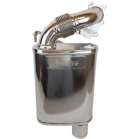 4540-b480921-40 Bikeman Performance Full Velocity Muffler-ceramic Chrome For 2017-2019 Arctic Cat Zr 9000