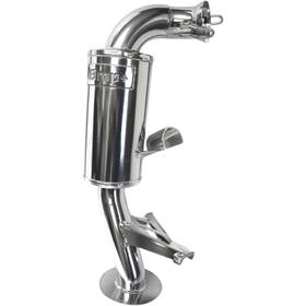 6134-b340109-14 Bikeman Performance Powder Lite Muffler-ceramic Chrome For 2015-2018 Polaris 800 Switchback
