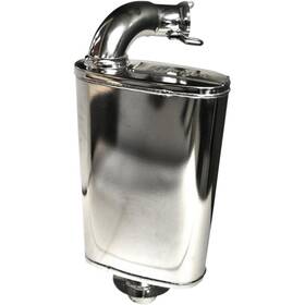 6979-b341799-49 Bikeman Performance Full Velocity Muffler-ceramic Chrome For 2018 Polaris 800 Switchback Xcr