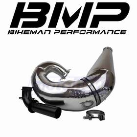 Bikeman Performance Mn/9wen Single Pipe For 2018 Arctic Cat M 8000 Sno Pro 162 Early Av