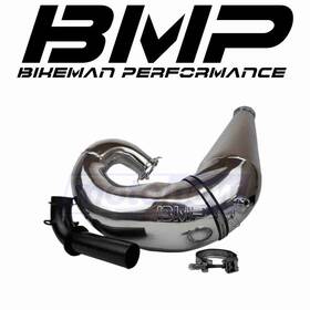 Bikeman Performance Mn/mb54 Single Pipe For 2018-2019 Arctic Cat Xf 8000 High Oc