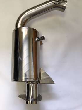 12-303 Black Diamond Xtreme Performance Stainless Steel Muffler -