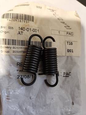 420938795 Bombardier Brp Sea-doo Ski-doo Snowmobile Can-am Exhaust Muffler Spring Pkg Of 2