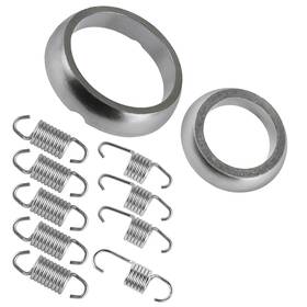 Mg115aa2001 Caltric Exhaust Muffler Gaskets And Springs Kit For Arctic Cat Firecat 500 2005 - 2006