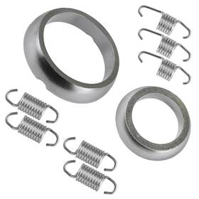 Mg115aa2007 Caltric Exhaust Muffler Gaskets And Springs Kit For Arctic Cat Zl500 Zl 500 Efi Esr 2001
