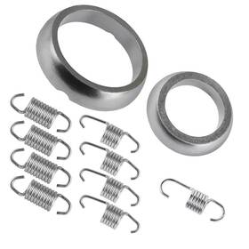Mg115aa2008 Caltric Exhaust Muffler Gaskets And Springs Kit For Arctic Cat Firecat 500 2003 - 2004