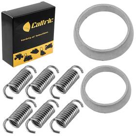 Caltric Mg116aa2015 Exhaust Gaskets And Springs Kit For Arctic Cat Zr 440 1993 1994 1995