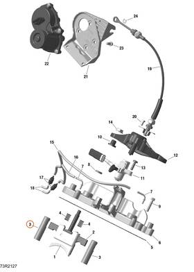 Can-am 420954041 Can-am - Exhaust Valve