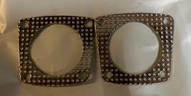 Cometic Ex997064am Ski Doo Skidoo Mach-z Upgraded Exhaust Gasket Set Of 2 420663820 New