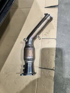 Ct S 2972519 Turbo 3 Inch High Flow Cat/ Down Pipe