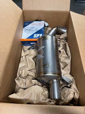 Diamond S Dssd-850-tqmp Titanium Can With Muff Pot