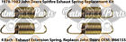 Fmpsmjd01 Spi John Deere Tfire Snowmobile Exhaust Replacement Spring Kit