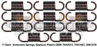 Fmpsmpol06 Spi Polaris Xc Sks Rmk Snowmobile Exhaust Spring Replacement Kit