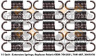 Fmpsmpol07 Spi Polaris Storm Snowmobile Exhaust Spring Replacement Kit