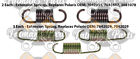 Fmpsmpol14 Spi Polaris Xcf Sp Edge Snowmobile Exhaust Spring Replacement Kit