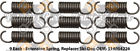 Fmpsmsd02 Spi Gsx Mx Summit Snowmobile Exhaust Spring Replacement Kit