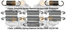 Fmpsmsd05 Spi Grand Touring Le Se Gsx Snowmobile Exhaust Spring Replacement