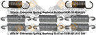 Fmpsmsd06 Spi Mxz Tnt Renegade Gsx Le Snowmobile Exhaust Spring Replacement